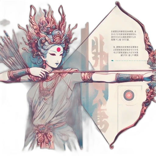 concept art, fantasy art, watercolor, pixel art transparent PNG cut-out