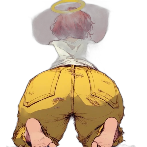 jacket, staff, hat, weapon transparent PNG cut-out