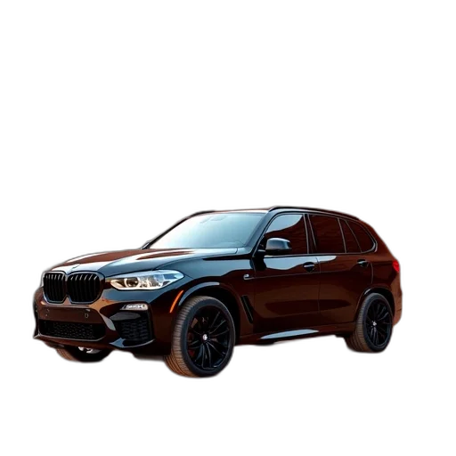 car, 3d render, photorealistic, bmw transparent PNG cut-out