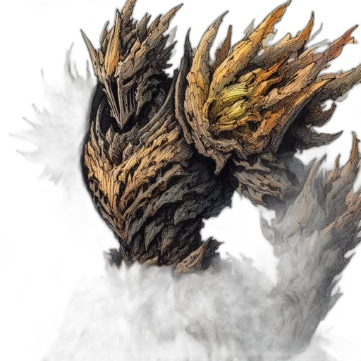 dragon, hair, mask, creature transparent PNG cut-out