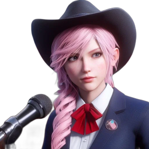 hat, photorealistic, concept art, 3d render transparent PNG cut-out