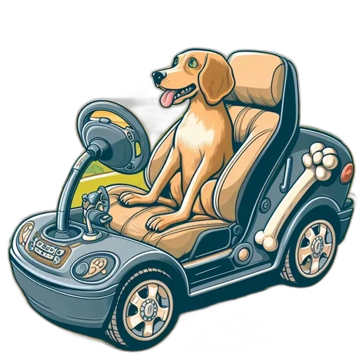 car, animal, photorealistic, concept art transparent PNG cut-out