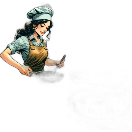staff, hat, dress, weapon transparent PNG cut-out