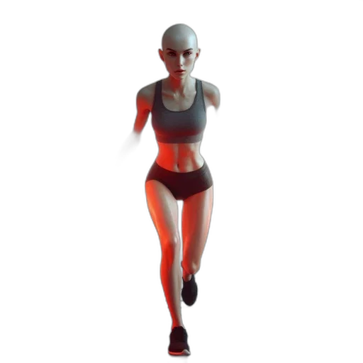robot, 3d render, concept art, pixel art transparent PNG cut-out