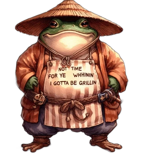 staff, umbrella, weapon, hat transparent PNG cut-out