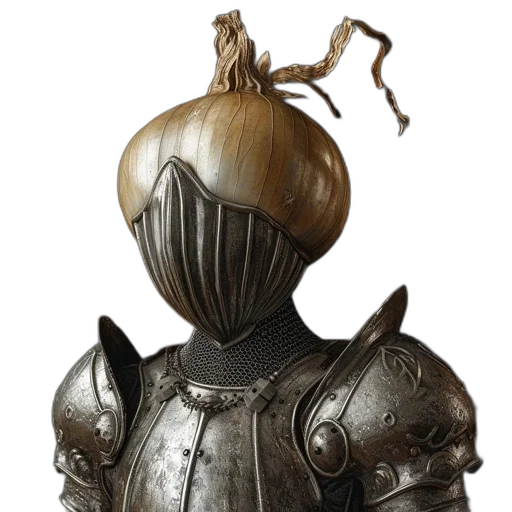 robot, mask, crown, staff transparent PNG cut-out