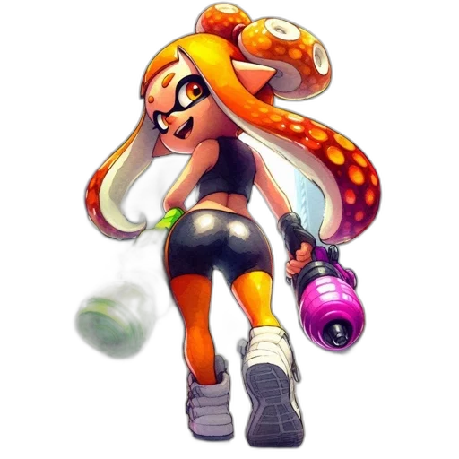 dress, weapon, staff, concept art transparent PNG cut-out