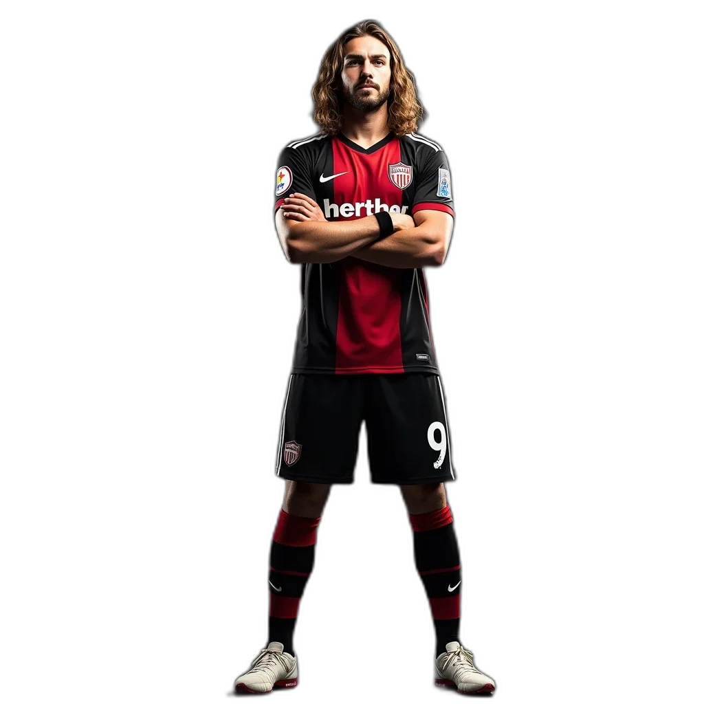 animal, hair, soccer, player transparent PNG cut-out