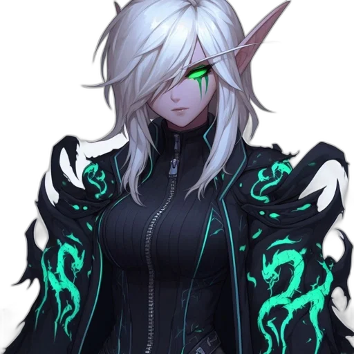 staff, jacket, dragon, dress transparent PNG cut-out