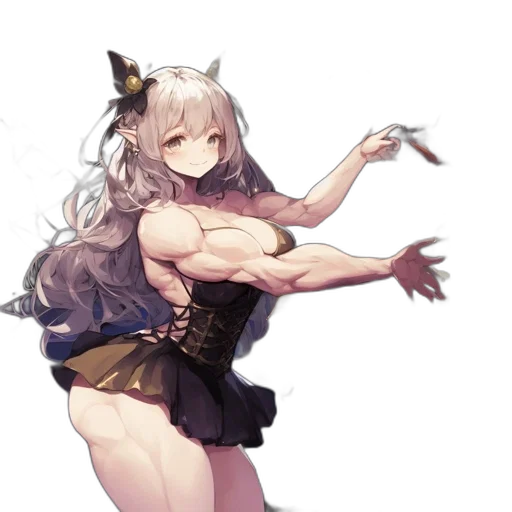 staff, dress, weapon, creature transparent PNG cut-out
