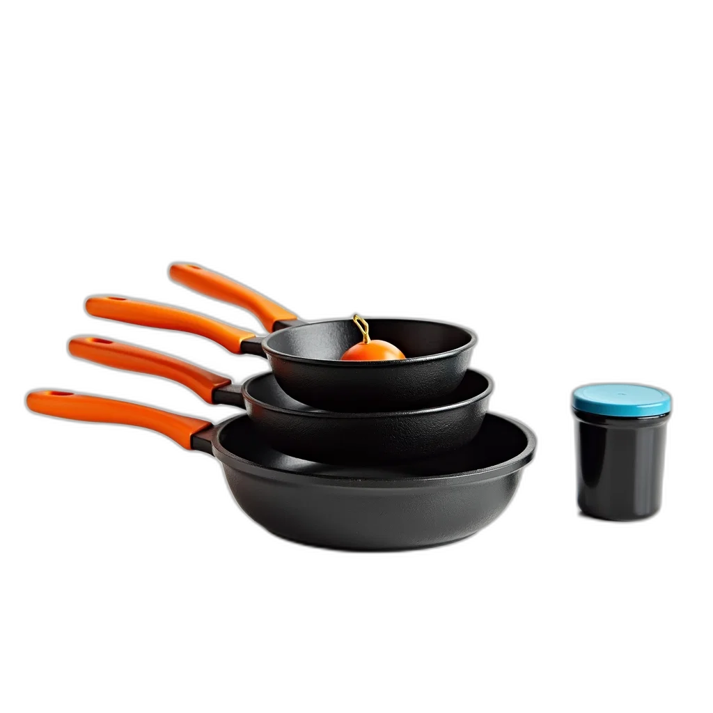 food, 3d render, set, three transparent PNG cut-out