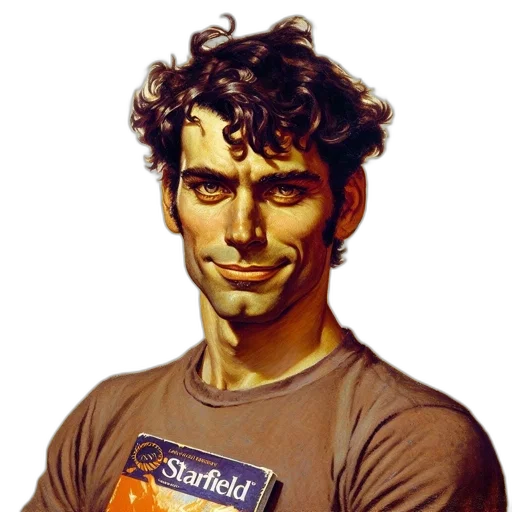staff, face, robot, photorealistic transparent PNG cut-out