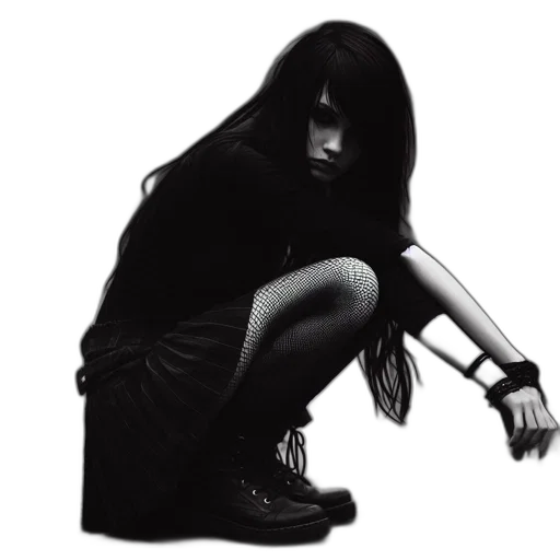 dress, mask, shoes, jacket transparent PNG cut-out