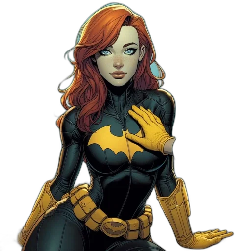 comic book art, concept art, cartoon, fantasy art transparent PNG cut-out