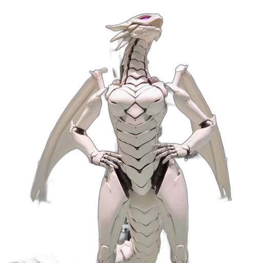 dragon, creature, robot, concept art transparent PNG cut-out