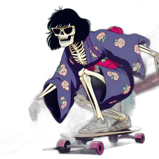 jacket, vaporwave, concept art, cartoon transparent PNG cut-out