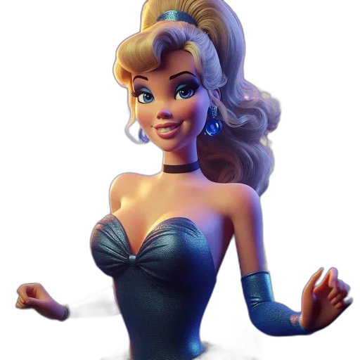3d render, concept art, cartoon, fantasy art transparent PNG cut-out