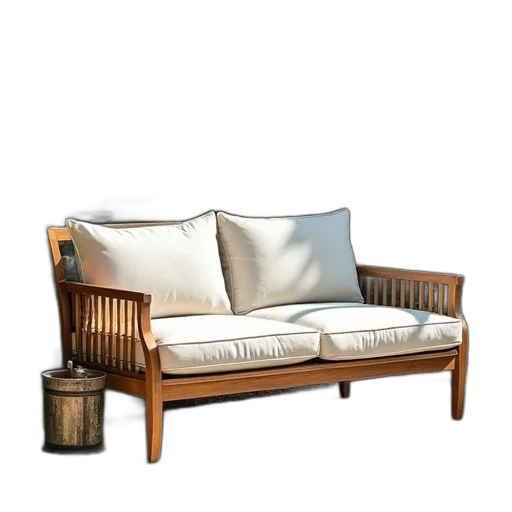 furniture, staff, crown, 3d render transparent PNG cut-out