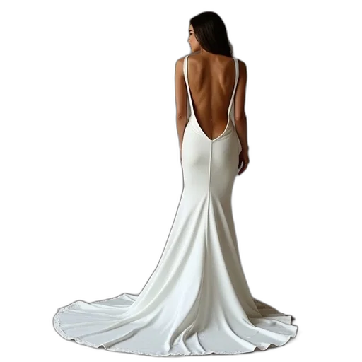 dress, sexy, neck, low transparent PNG cut-out