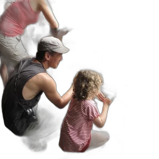 photorealistic, concept art, oil painting, man transparent PNG cut-out