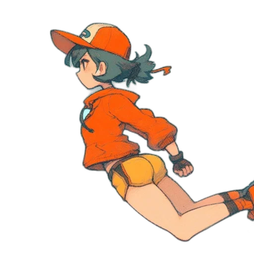 hat, weapon, staff, dress transparent PNG cut-out