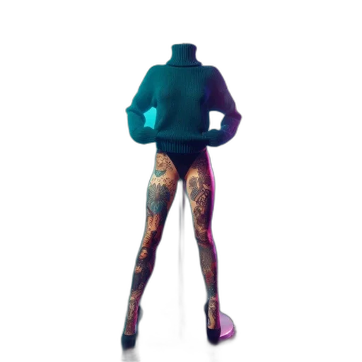 jacket, staff, robot, dress transparent PNG cut-out