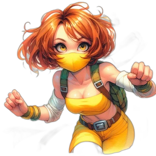 jacket, weapon, pixel art, concept art transparent PNG cut-out