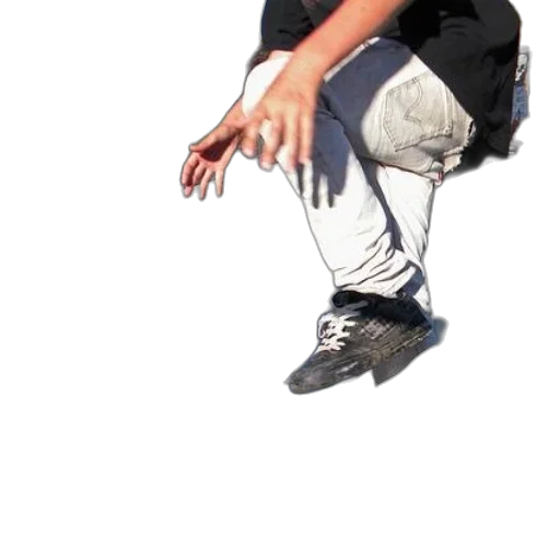 staff, creature, jacket, shoes transparent PNG cut-out