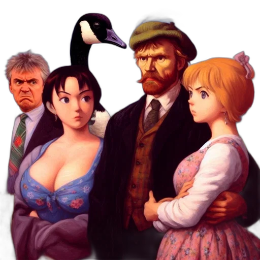 pixel art, concept art, fantasy art, anime transparent PNG cut-out