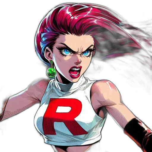 comic book art, concept art, cyberpunk, pixel art transparent PNG cut-out