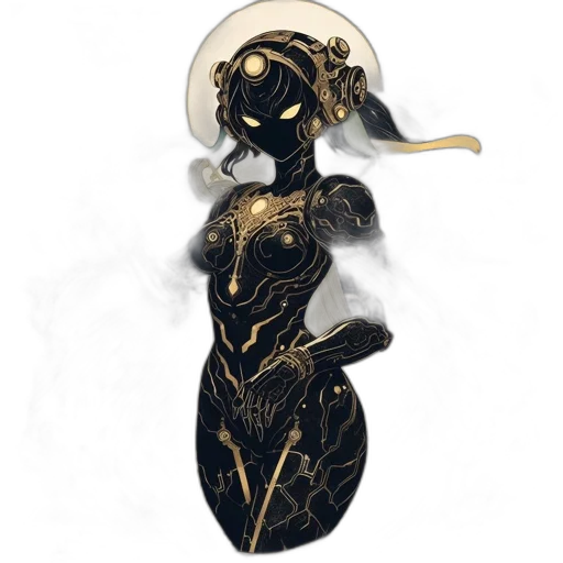jewelry, dress, mask, staff transparent PNG cut-out