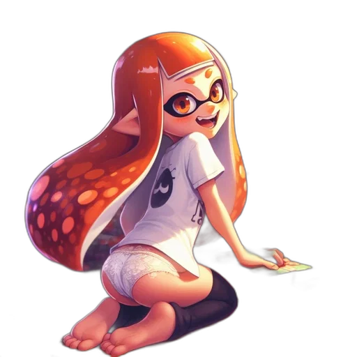dress, creature, staff, animal transparent PNG cut-out