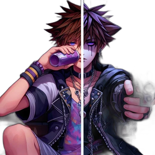 weapon, jacket, staff, sword transparent PNG cut-out