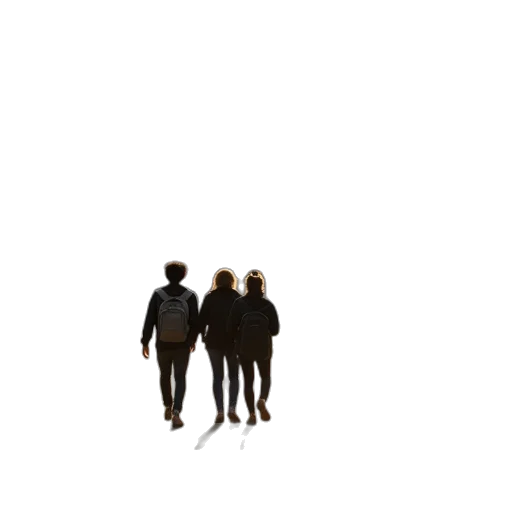 jacket, staff, hair, hat transparent PNG cut-out