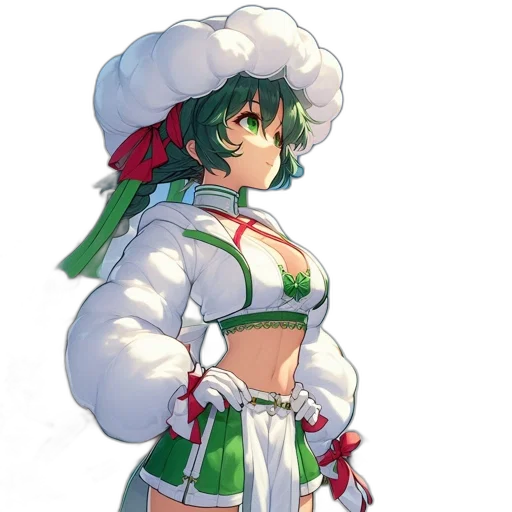 jacket, dress, hat, weapon transparent PNG cut-out