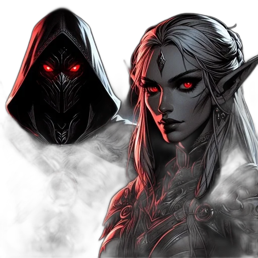 mask, concept art, fantasy art, comic book art transparent PNG cut-out