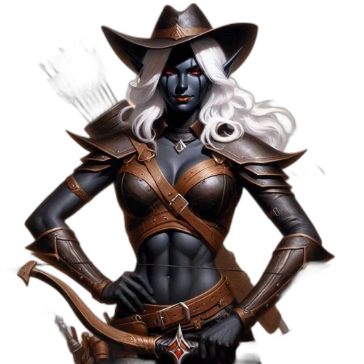 fantasy art, concept art, comic book art, photorealistic transparent PNG cut-out