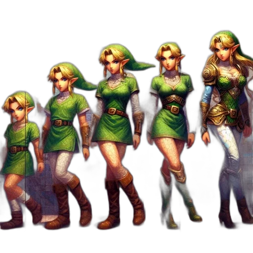 dress, staff, concept art, pixel art transparent PNG cut-out
