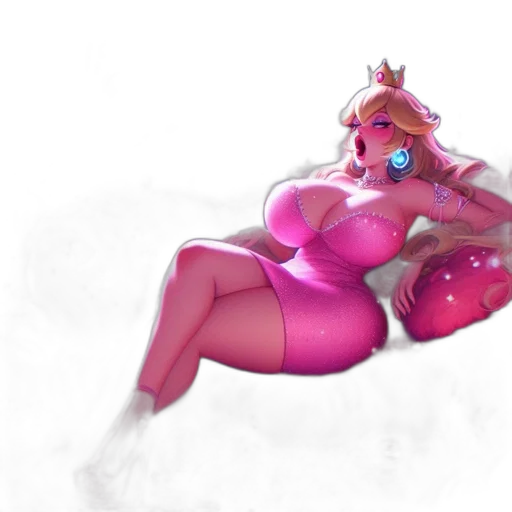 dress, crown, creature, concept art transparent PNG cut-out