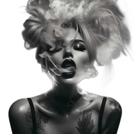 mask, crown, hair, face transparent PNG cut-out