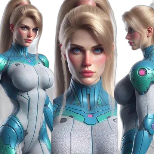 robot, concept art, 3d render, comic book art transparent PNG cut-out