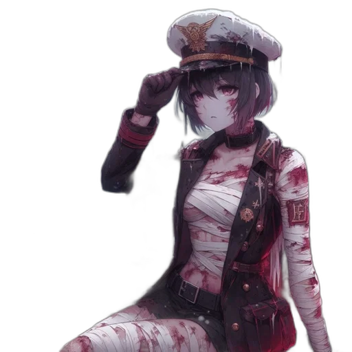 staff, weapon, hat, dress transparent PNG cut-out