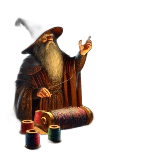 staff, concept art, 3d render, fantasy art transparent PNG cut-out