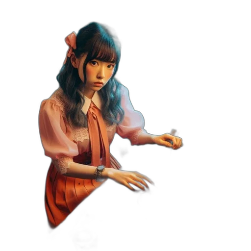 staff, creature, dragon, dress transparent PNG cut-out
