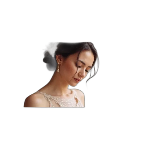 jewelry, dress, crown, face transparent PNG cut-out