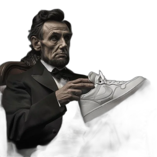 shoes, face, mask, concept art transparent PNG cut-out
