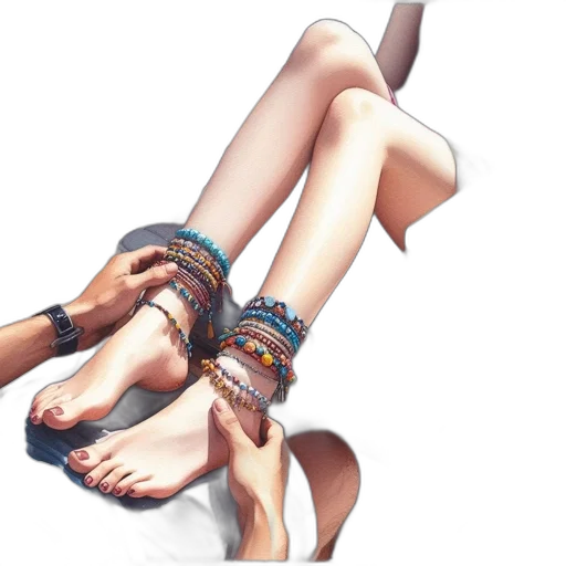 shoes, jewelry, weapon, dress transparent PNG cut-out