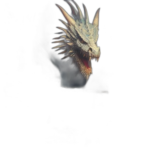 dragon, creature, animal, mask transparent PNG cut-out