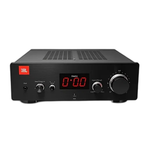 black, amplifier, digital, display transparent PNG cut-out