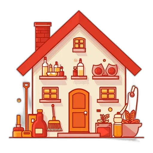 furniture, building, pixel art, concept art transparent PNG cut-out